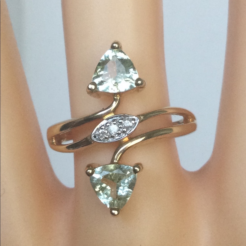 14k Prasolite Ring - Picture 6 of 6